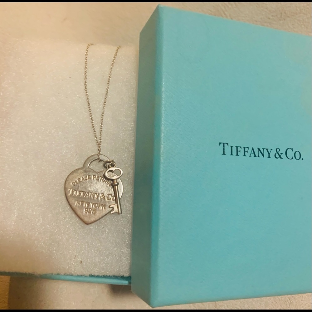 Tiffany & Co Return to Heart Key Pendant Charm